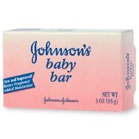 Johnsons Baby Bar Soap Boxed (89ml), 3 Ounce (Pack of 2)