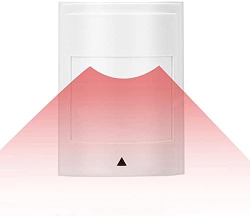 PIR Motion Sensor Alarm Detector, 12V Wired Dual Infrared Alert Probe Burglar System, High Sensitivity Infrared Sensor Garage Alarm,Home Security System Alarm for Stores/Homes/Office/Buildings