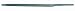 Bahco 4-187-07-2-0 X-Slim Taper Files, 7-Inch, Single Cut