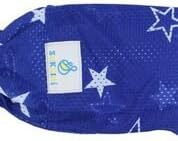 Lucky Baby Ring Sling with Breathable, Quick-Dry Mesh Fabric, Fashionable &amp; Adjustable Carrier, Perfect for Summers, Beach, Pool &amp; Shower. Suitable for Infants-Toddlers &amp; all yr Babywearing. Blue Star