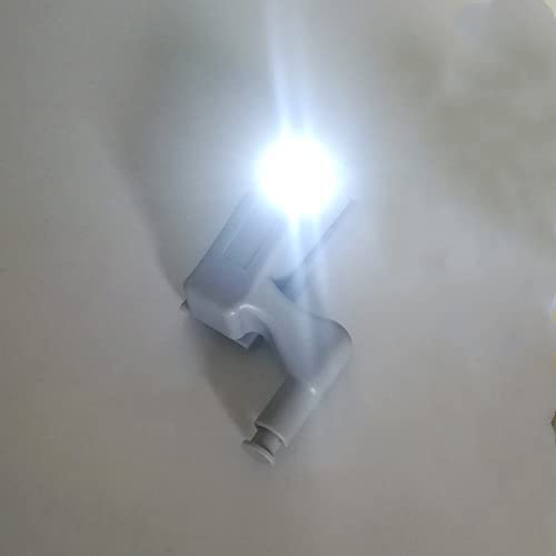 10PCS Hinge LED Sensor Light Universal Cabinet Cupboard Closet Wardrobe Night Light-Kitchen/Living Room/Bedroom Night Lights (Warm White)