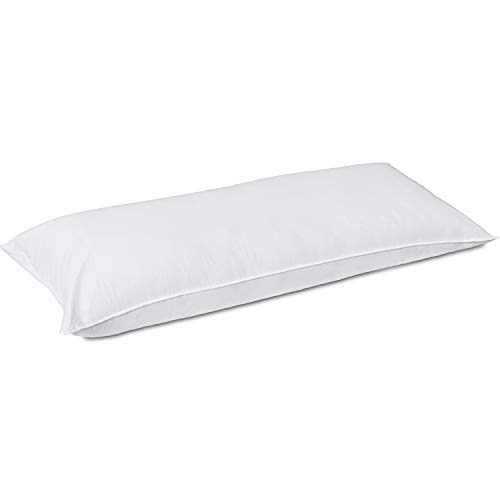 Precoco White Body Pillow Cover Full Body Pillow Pillowcase with