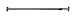 ABN Adjustable Truck Bed Cargo Bar - 40 to 70in Ratcheting Tension Rod Cargo Bar for Pickup Truck Bed Storage Organizer primary