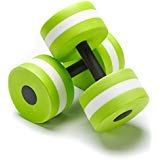 Black Mountain Products Aquatic Exercise Water Dumbbells (Set of 2), Green