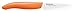Kyocera Advanced Ceramic Revolution Series 3-inch Paring Knife, Orange Handle, White Blade