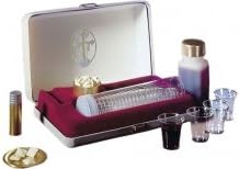 Portable Communion Set with Anointing Oil Holder