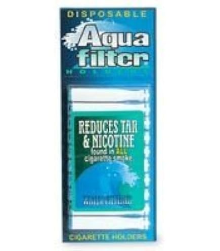 Amazon.com: Aqua Filter, Nicotine & Tar Filtered Disposable Cigarette  Holders