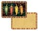 Counterart Reversible Set of 4 Wipe Clean Placemats Hot and Spicy Peppers