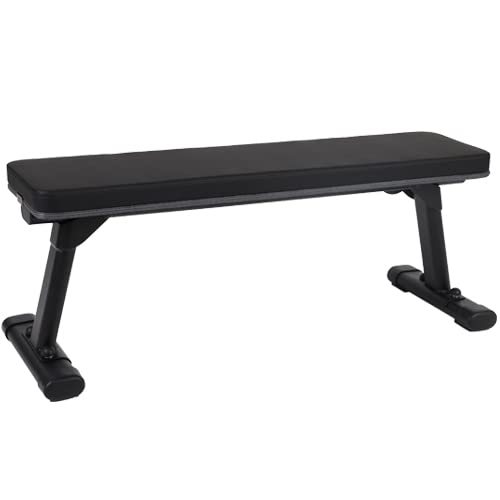 [リーディングエッジ] フォールディング フラットベンチ 折りたたみ 耐荷重300kg トレーニングベンチ ダンベル トレーニング器具 LE-FFB2 グレー商品画像