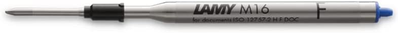 Lamy M16 Refill for Ballpoint Pen F, Blue, 2 x, 1