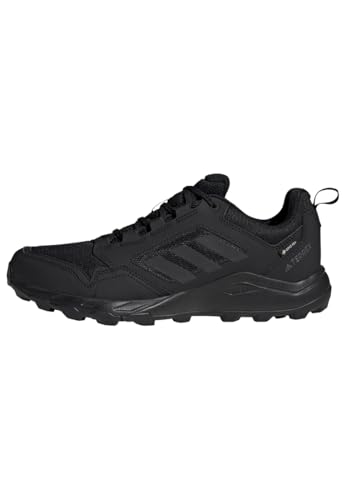 Homme Terrex Tracerocker 2 Gore-TEX Trail Running Shoes, Core Black/Core Black/Semi Impact Orange, 40 2/3 EU