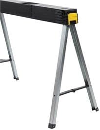 Advanced Folding Metal Leg Saw Horse (Twin Pack) --