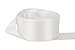 GBSTORE 1 1/2 inch 25 Yards White Satin Ribbon Perfect for Wedding, Gift Wrapping