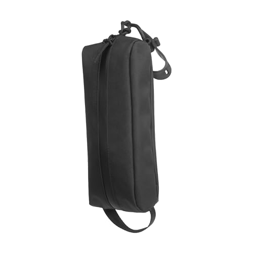 Gravel Mini Hanging Toiletry Bag – Compact, Water-Resistant for Travel (Black)