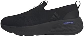 adidas Cloudfoam GO Lounger Shoes, Sapatos Masculinos, Core Black/Core Black/Lucid Blue, 42 UE