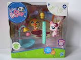 Littlest Pet Shop Duck (#2361) Kitten (#2362) I Sparkle Series