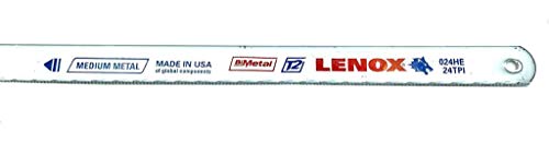 BRUFER 208233 10-inch Metal Mini Hacksaw Frame - Includes Bi-Metal 10" Hacksaw Blade - Thumbnail 3