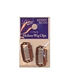 Diane Medium Brown Wig Clips (2-pack)