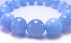 Amazon クリスタルバンク 天然石 パワーストーン アクアマリンキャッツアイ13mm玉16個 ブレスレット 通販