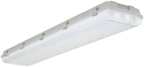 Vapor Tight/VaporProof Fluorescent 4' Fixture 4 Lamp T5HO