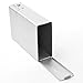 KLOUD City Silver aluminum cigarette case with automatic opening