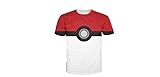 Pokemon Pokeball Men X-Large Size T Shirt