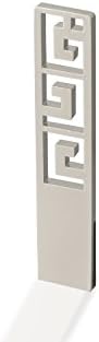 Metal Grill design White Nickel 2.0 USB Flash Drive (16GB,32GB) (16GB)