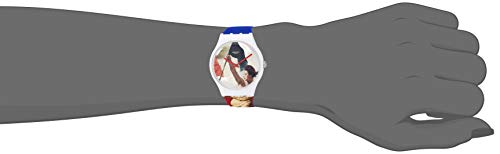 Swatch Louvre Special Quartz Silicone Strap, Blue, 20 Casual Watch (Model:  SUOZ316) | Pricepulse