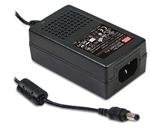MEAN WELL GST25A12-P1J GST25A Series 25 W 12 V Output 3 Pole AC Inlet Level VI Desktop Power Adaptor - 1 item(s)