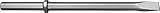 Champion Chisel, 1-1/8 by 6-Inch Hex Shank, 24-Inch Long Narrow Chisel - Designed for 60lb & 90lb Pneumatic Hammers