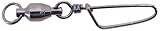 Spro Ball Bearing Swivel with Coast Lock-Pack of 10 (Black, Size 2)