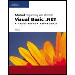 Advanced Programming with Microsoft Visual Basic .NET : A Case-Based Approach by Bob Spear
