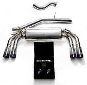 Armytrix performance sports exhaust for Golf MK7 GTI Exhaust System Dual Blue Coated Tips