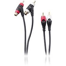 RadioShack 6-Foot Gold-Plated Piggyback RCA Audio Cable