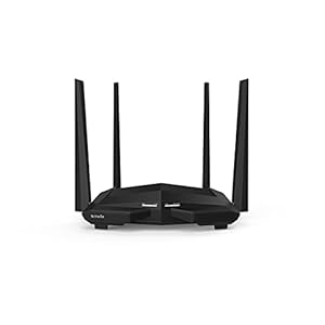 Tenda AC10 AC1200 Wireless Smart Dual-Band Gigabit WiFi Router, MU-MIMO, 4 Gigabit Ports, 867Mbps/5 GHz+ 300Mbps /2.4GHz…