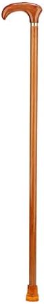 XUEPING Men's Solid Wood Walking Stick Old Man's Cane Rosewood Civilization Gentleman's Curved Handle Cane Wooden Crutch Lightweight Anti-skid Walker 90cm (color : Solid wood)