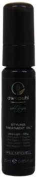 Unisex Paul Mitchell Awapuhi Wild Ginger Styling Treatment Oil 0.85 Oz - Unisex Paul Mitchell Awapuhi Wild Ginger Styling Treatment Oil 0.85 Ozsmooths And Seals Parched Hair With Natural Oils And Hyd
