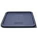 Cambro SFC12453 CamSquares Lid for 12, 18 & 22-Quart Food Storage Containers, Polyethylene, Midnight Blue, NSF primary