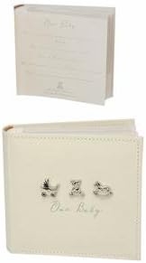 Bambino by Juliana Linen Fabric Album & 3 Icons 100 6 inch x4 inch