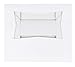 Cake Box with Display Window, Pastry Bakery Box (8 x 5.5 x 2 In, White, 10-Pk)