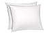 The Grand Pillow Covers Standard Size - Poly-Cotton Pillow Protector with Zipper - Moisture Wicking, Advanced Allergy Protection Pillow Protector - Protects Pillow from Dirt and Debris (2 Pack)