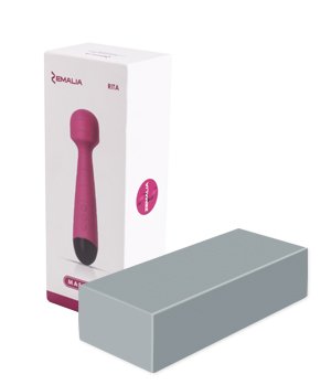 Vibromasseur Clitoridien En Silicone Stimulateur Wand Sans Fil Massager Ultra Puissant Avec 25 Fréquences