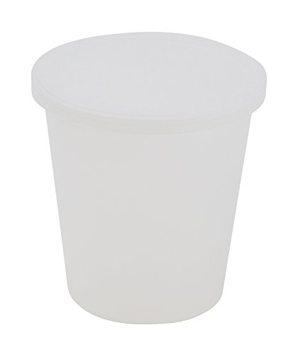 453595 PPCO Natural Disposable Specimen Container with Lid, Translucent, 240ml Capacity Case of 250)