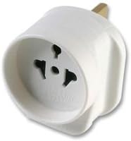 High Quality ALL CONTINENTS TO UK TRAVEL ADAPTOR (2 pin AND 3 pin European, American, Australia, African TO UK 3 pin [plug) - 13 amp