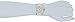 Accutime XOXO Women's Analog Watch with Silver-Tone Case, White Dial, 7 Interchangeable Bands Included - Official XOXO Woman's Silver-Tone Watch, Silicone Buckle Straps - Model: XO9043