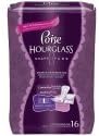 Poise Hourglass Regular Length Moderate Absorbency Pads 16 Count