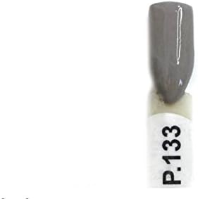 EZ DIP Gel Color Dip Powder P.133 Solid Medium Grey 2oz. Jar