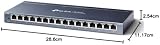 TP-Link TL-SG116 16-Port Desktop Gigabit Network Switch Green Power Saving QoS view 9