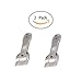 Pack of 2 Glass Scraper Cleaning Knife Scraper Suitable for Glass Ceramic and Induction Cooktops