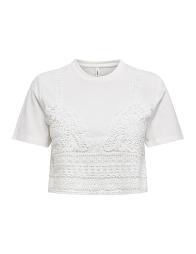Onlbetsy Life S/S O-Neck Mix Top JRS